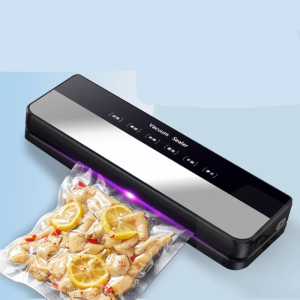 Nuova macchina per sigillare sottovuoto completamente automatica per piccoli imballaggi alimentari compressi sigillati in plastica per la conservazione della freschezza domestica